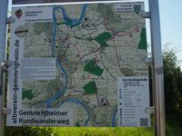 Gemmrigheim Wanderkarte Schw&auml;bischer Albverein (c) pl 2023